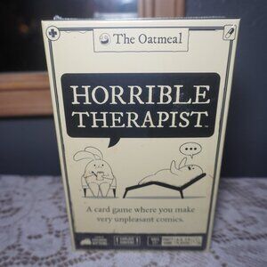 The Oatmeal " The Horrible Therapist" 17+ Adult New In Box Card Game